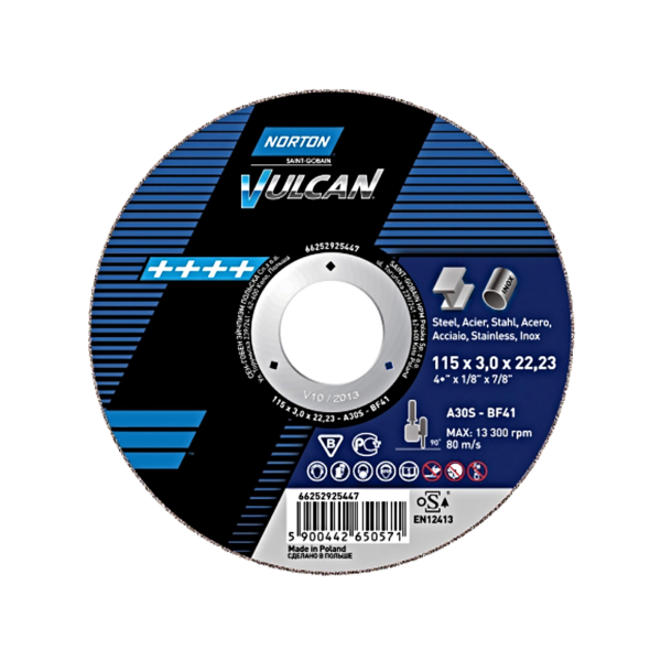 Disc debitare metal/ inox VULCAN - NORTON