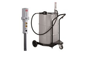 Pompe pneumatice de transfer ulei, cu piston